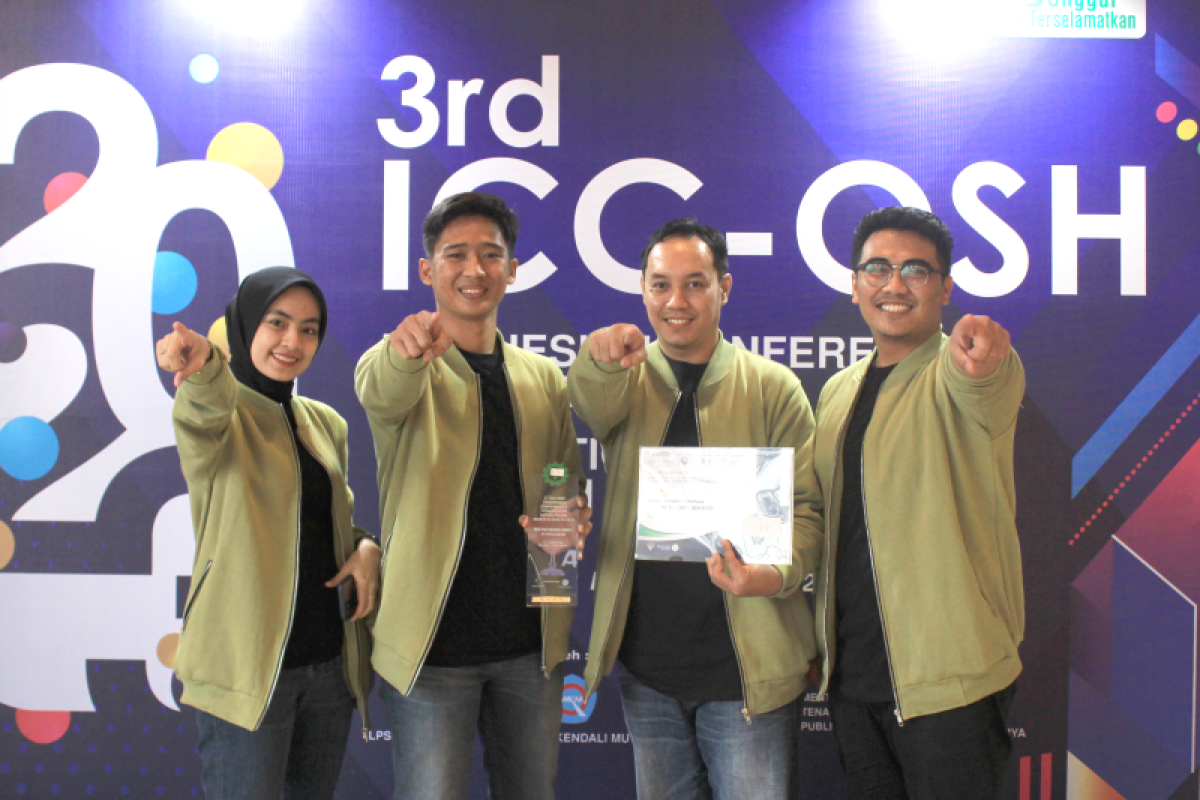 Tiga tim inovasi Pupuk Kaltim raih penghargaan di ajang ICC-OSH 2023