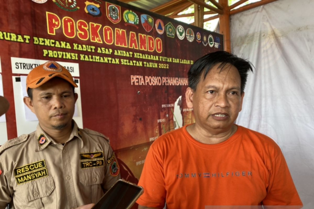 BPBD Kalsel bentuk lima posko cegah karhutla di sekitar bandara