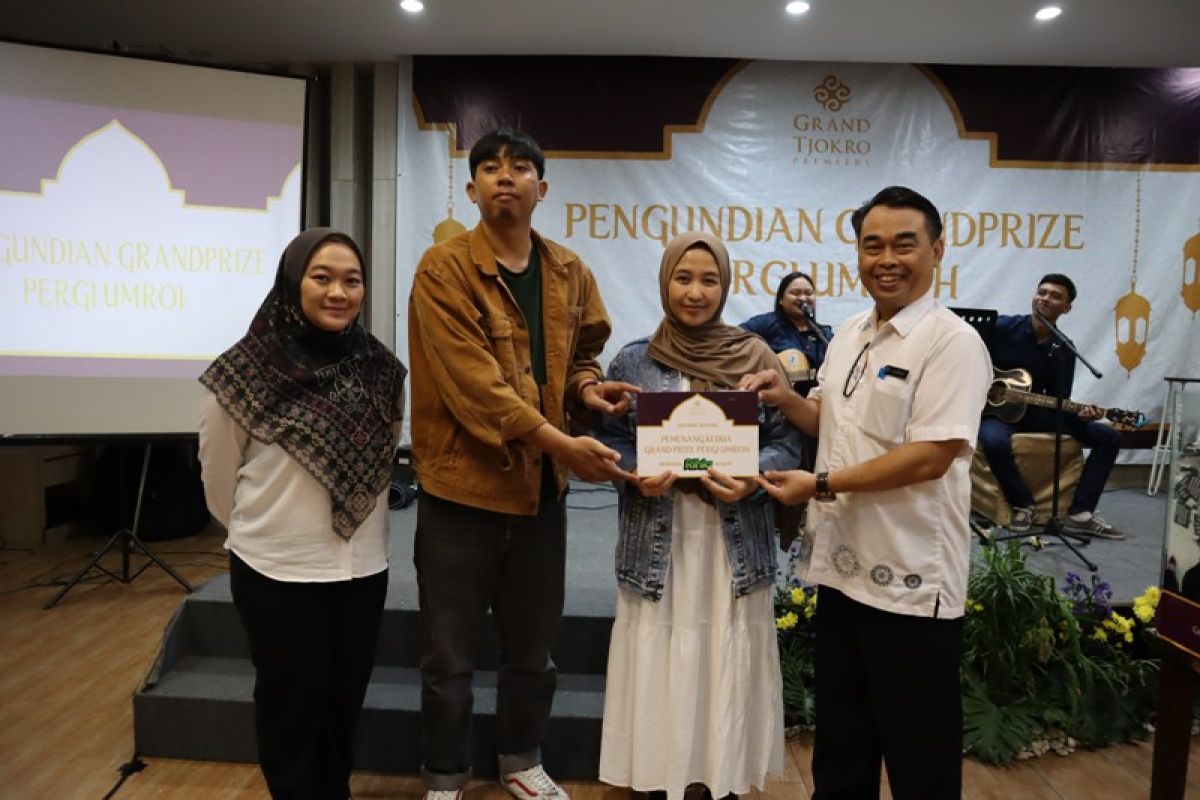 Hotel Grand Tjokro Premiere Bandung berikan undian grandprize umroh