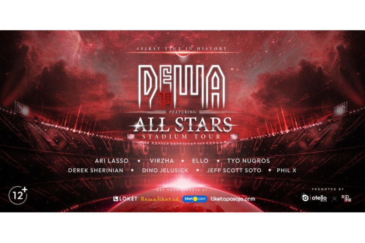 "Presale" kedua konser "DEWA 19 featuring ALL STARS" tersedia hari ini
