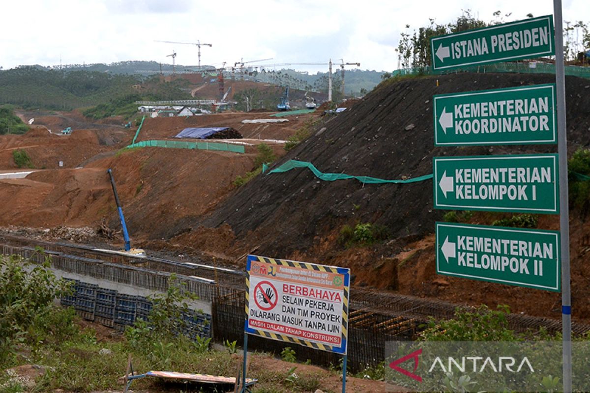 Sepekan, pembangunan IKN capai 29 persen sampai kereta panoramic