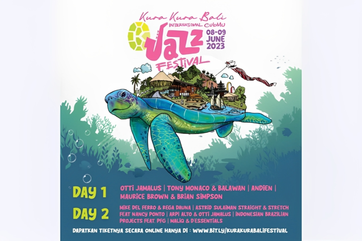Kura Kura Bali gelar festival musik, 8 - 9 Juni 2023