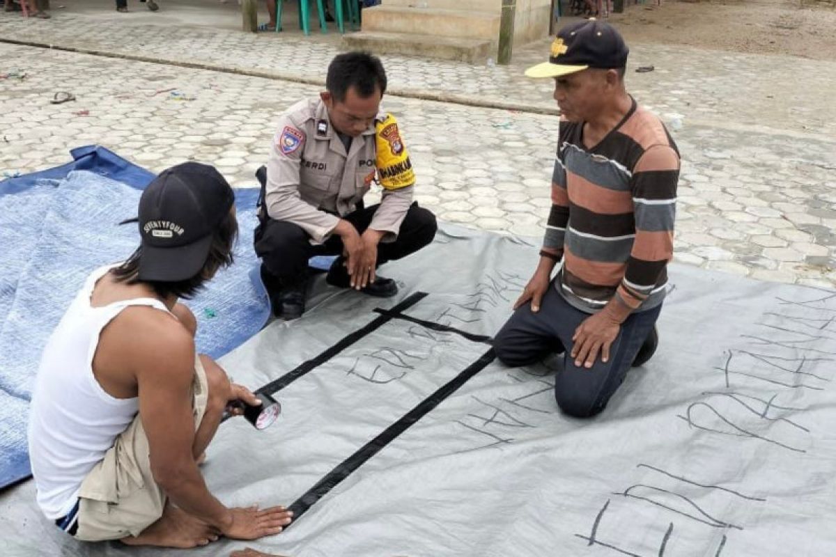 Selalu aktif Jaga silaturahmi, Bhabinkamtibmas sambangi warga binaan