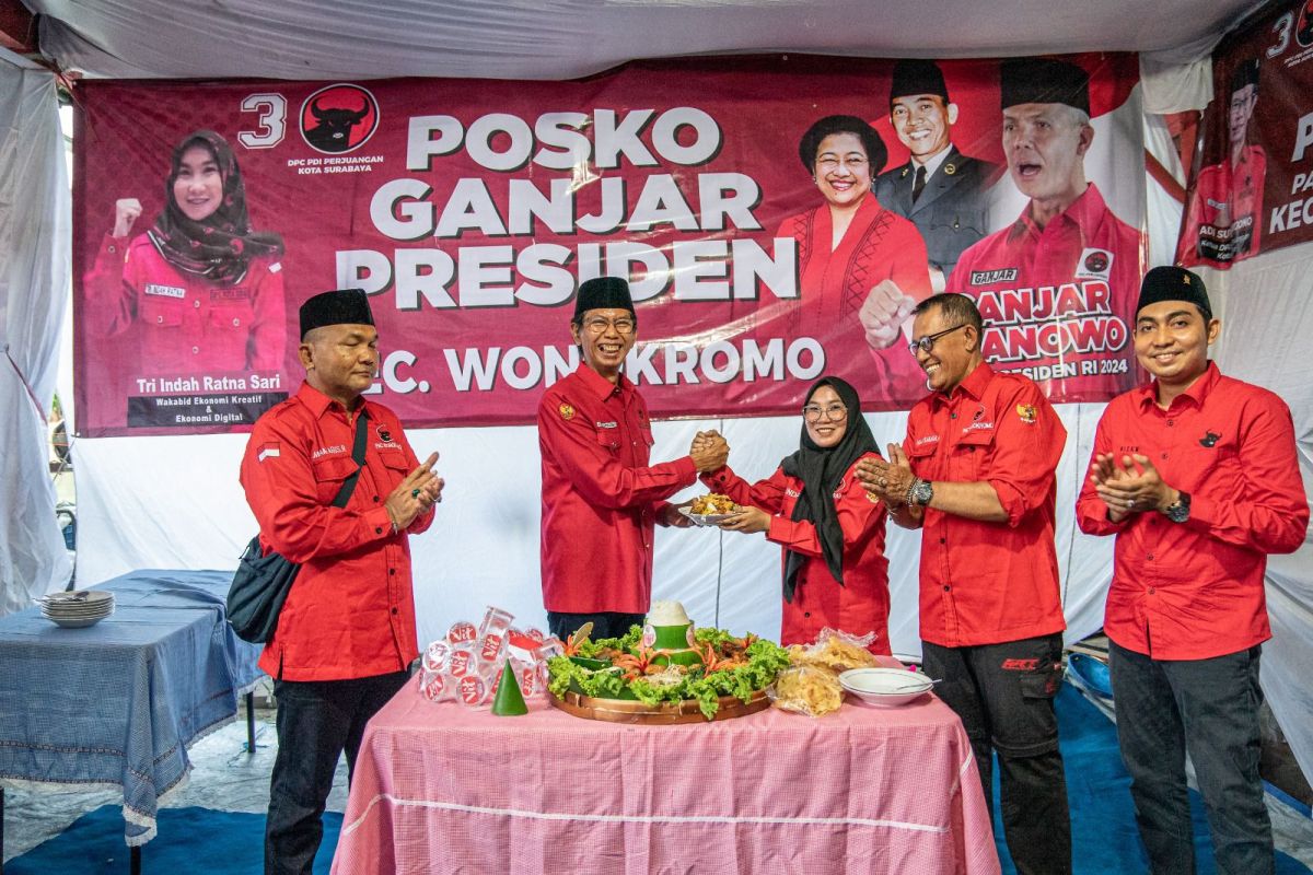 PDIP Kota Surabaya gencarkan pendirian posko 