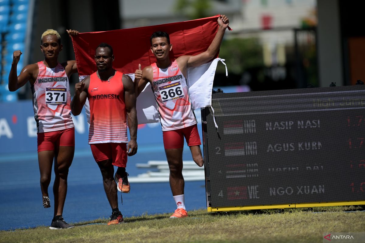 Klasemen medali ASEAN Para Games 2023: Indonesia peringkat pertama