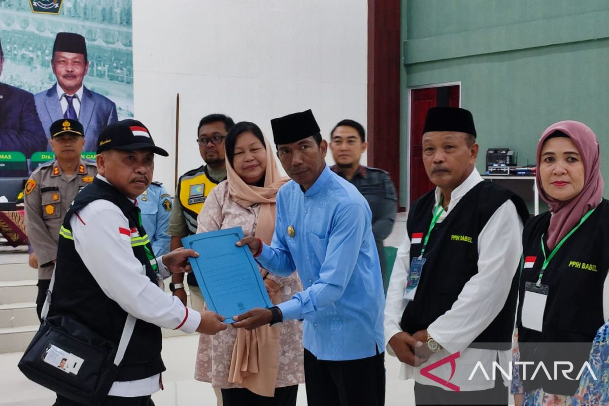 Penjabat Gubernur Bangka Belitung lepas 360 calon haji ke embarkasi
