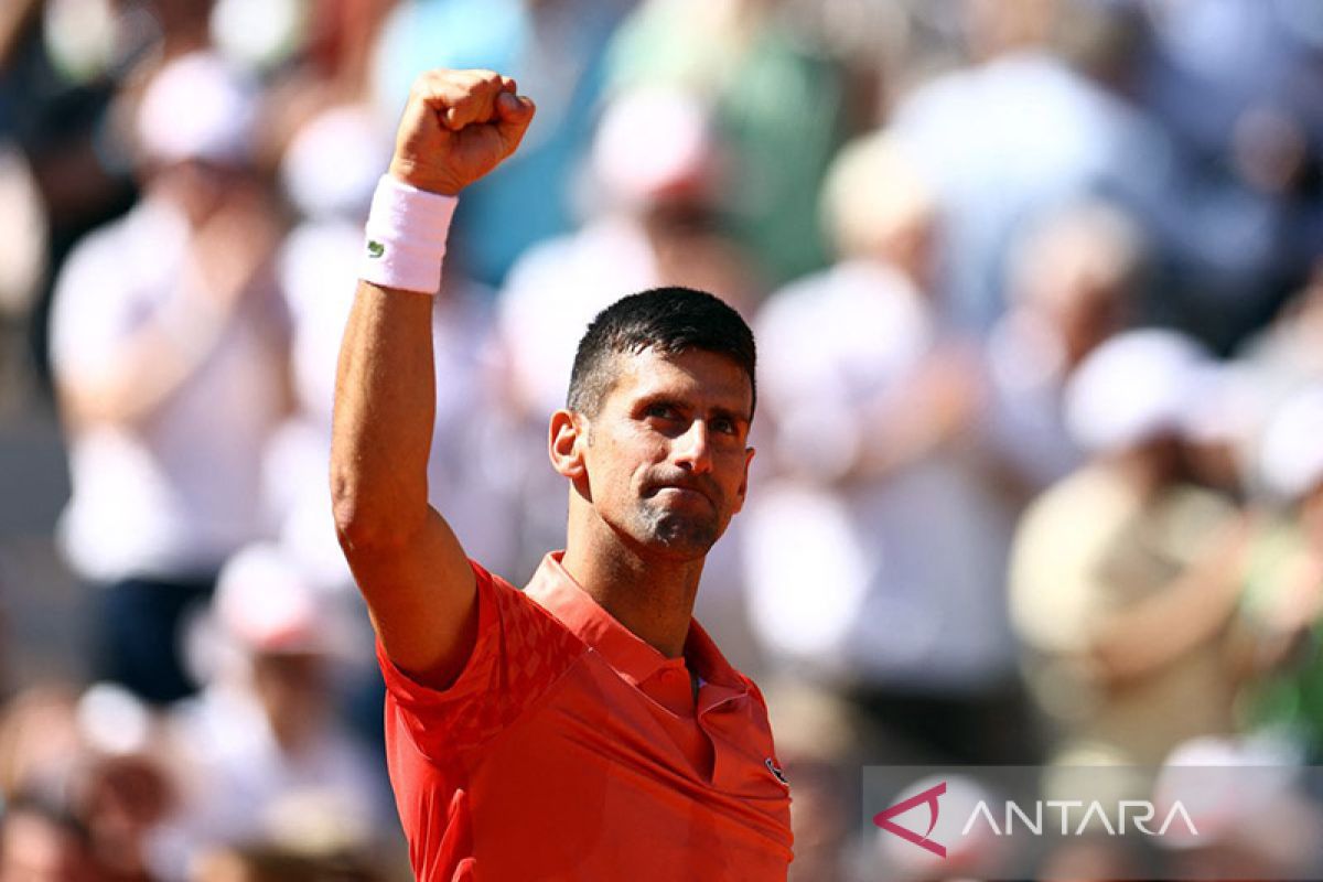 Djokovic dan Alcaraz ke perempat final French Open