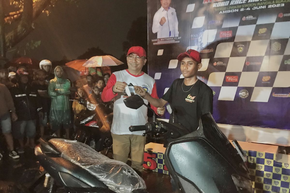 Kadispora Maluku harap juara umum balap motor tingkatkan prestasi