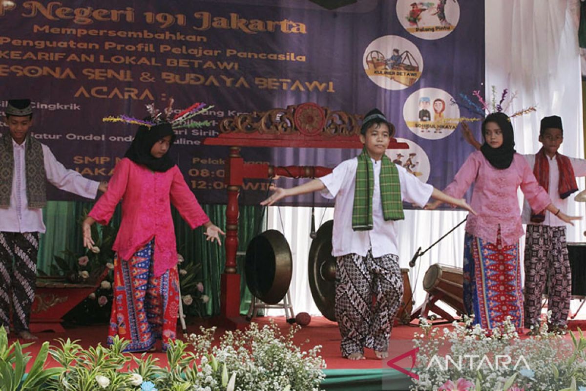 Gebyar Seni Betawi di sekolah beri pemahaman tentang kearifan lokal