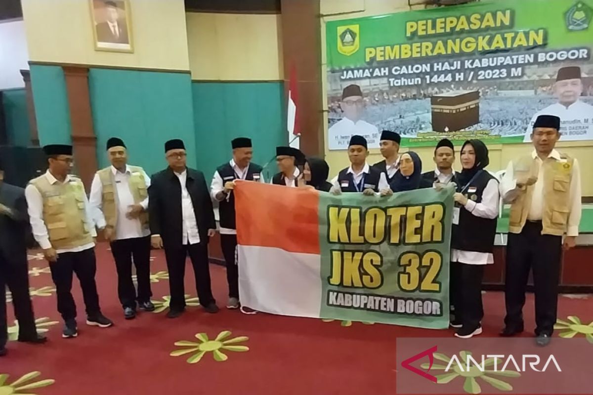Pemkab Bogor kembali berangkatkan 440 jamaah calon haji