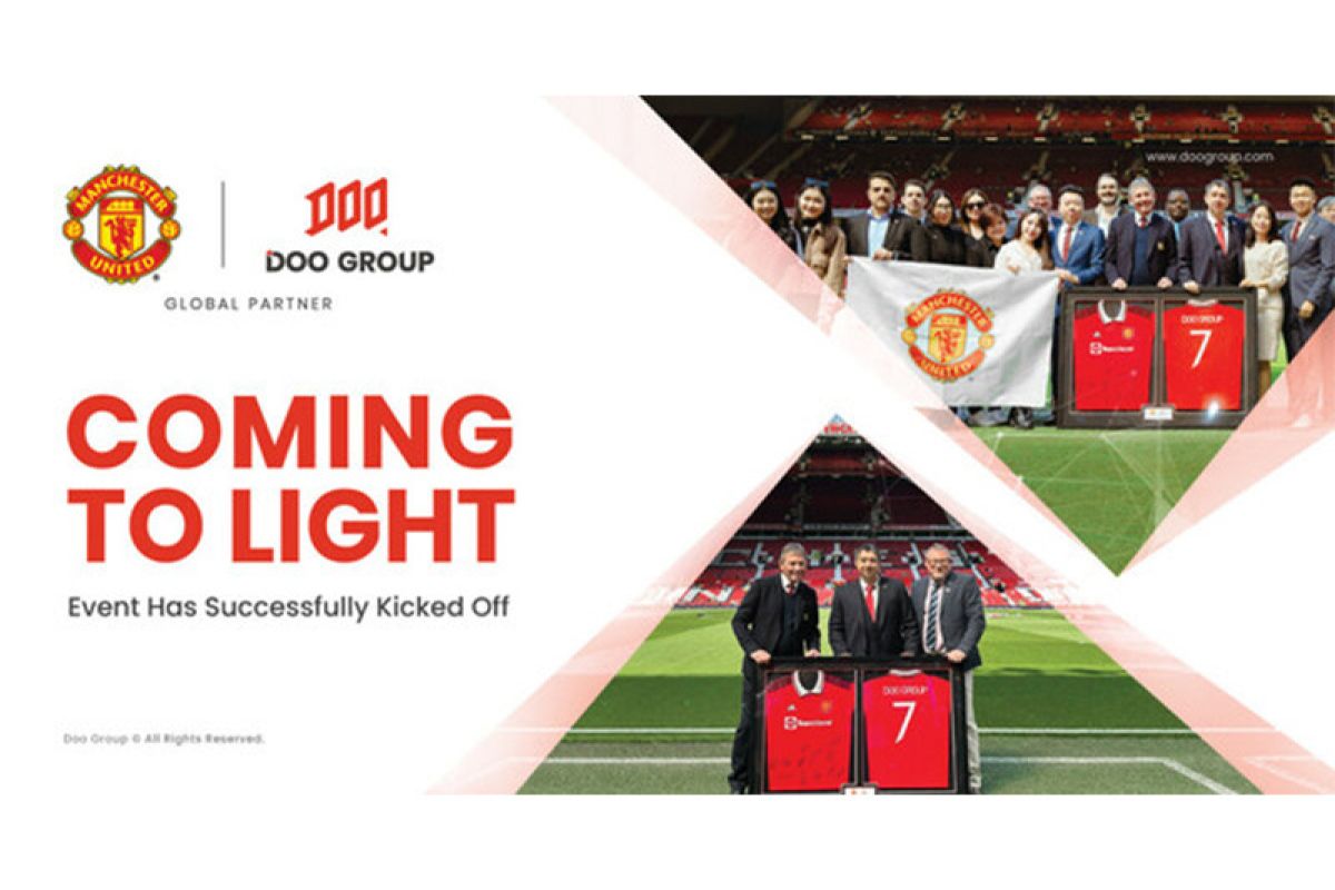 Doo Group x Manchester United: Acara "Coming To Light" dibuka dengan sukses