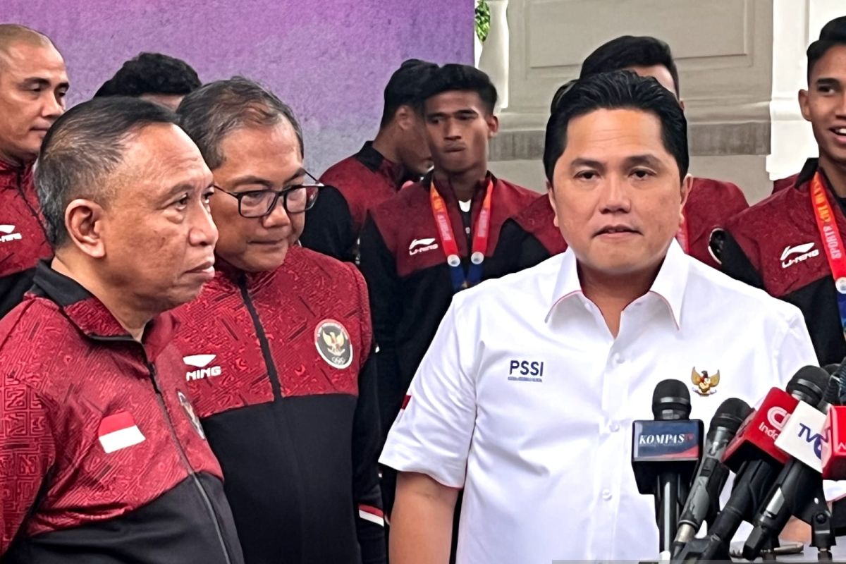 Erick Thohir sumbang 10 persen hasil penjualan tiket untuk Palestina