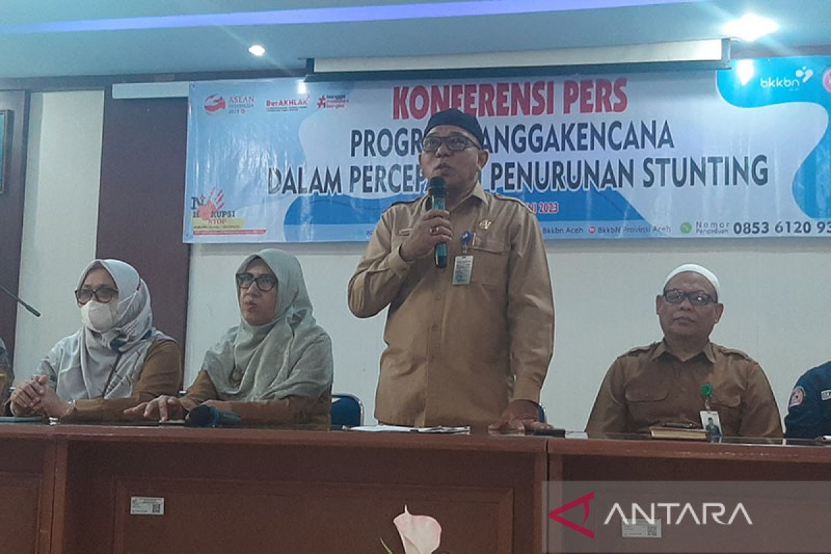 BKKBN: Angka stunting di Aceh turun dua persen