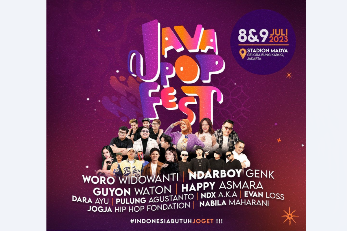 Java Pop Festival siap digelar, akan ada Happy Asmara hingga Dara Ayu