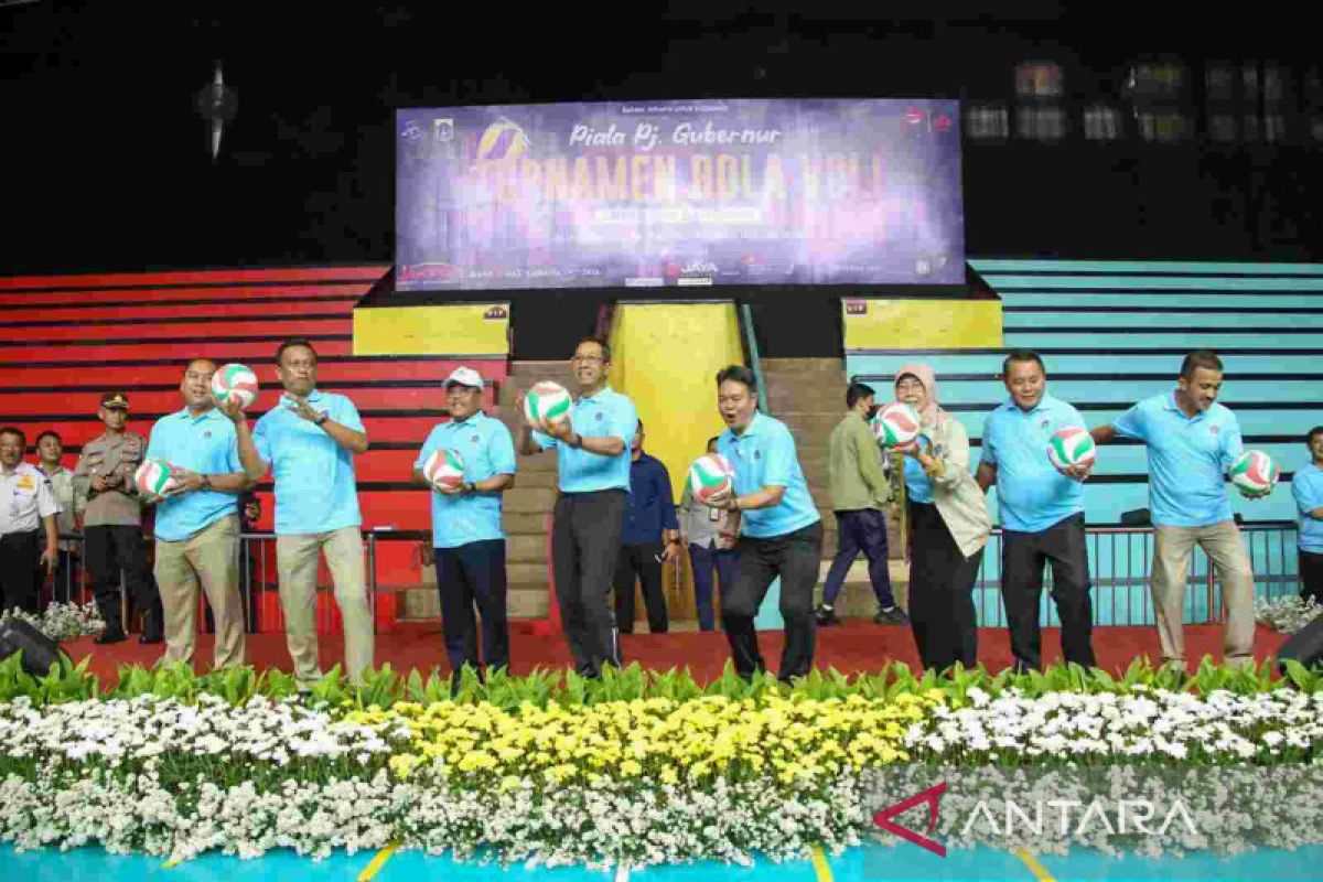 DKI gelar pertandingan voli pegawai OBD dan BUMD sambut HUT Jakarta