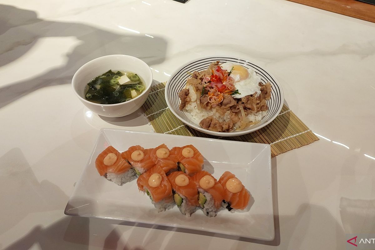 Resep Gyudon dan Sushi halal ala Chef Hideki
