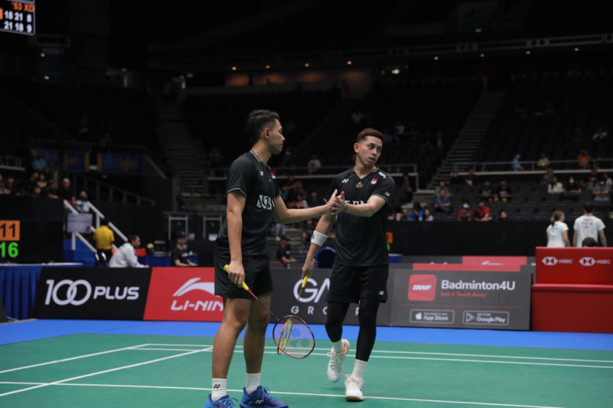 Fajar/Rian ulangi kekalahan babak pertama pada Singapore Open