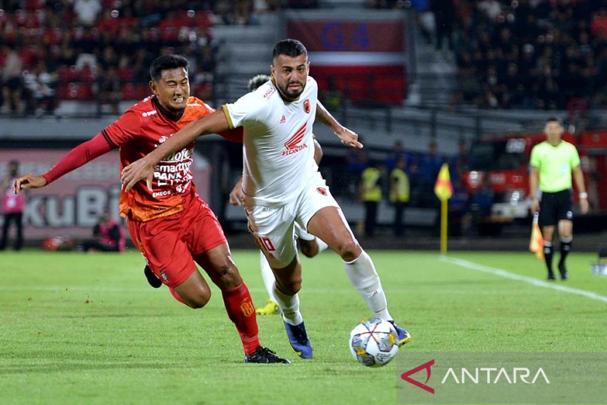 Laga Bali United vs PSM Makassar imbang 1-1