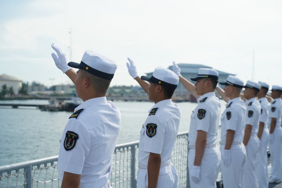 Kapal latih AL China Qi Jiguang gelar kunjungan persahabatan ke Brunei