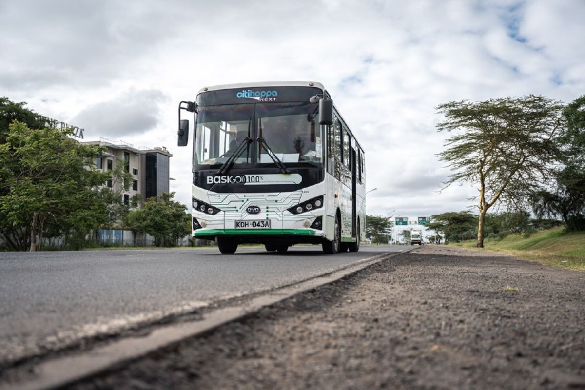 Kenya promosikan bus listrik untuk perlindungan lingkungan