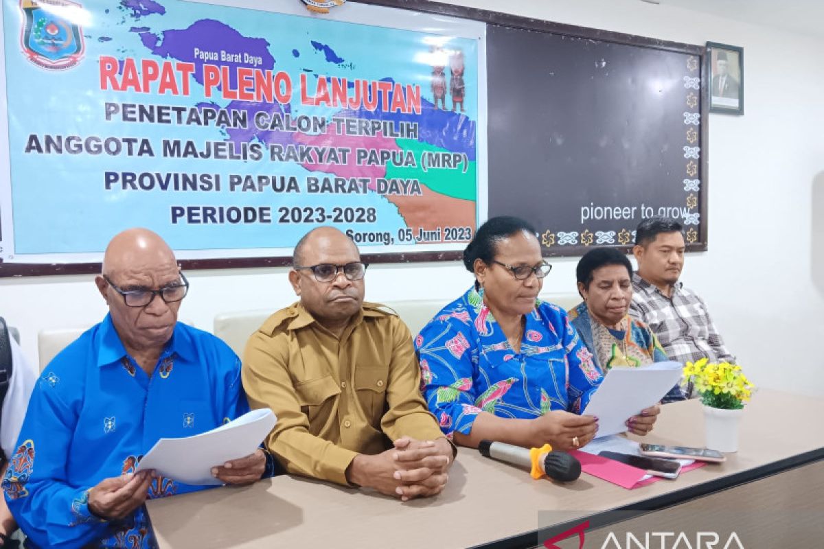 Panitia tetapkan 33 calon MRP Papua Barat Daya