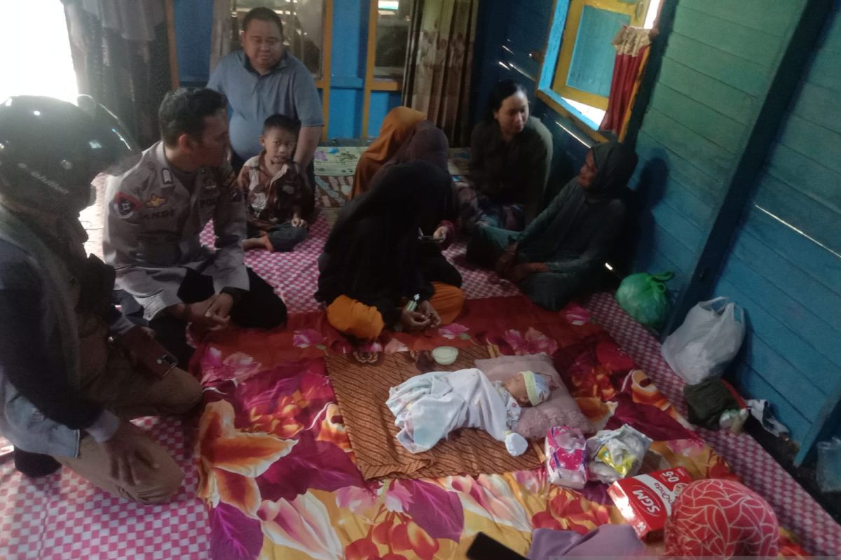 Geger penemuan bayi di Binjai Pirua Kabupaten HST