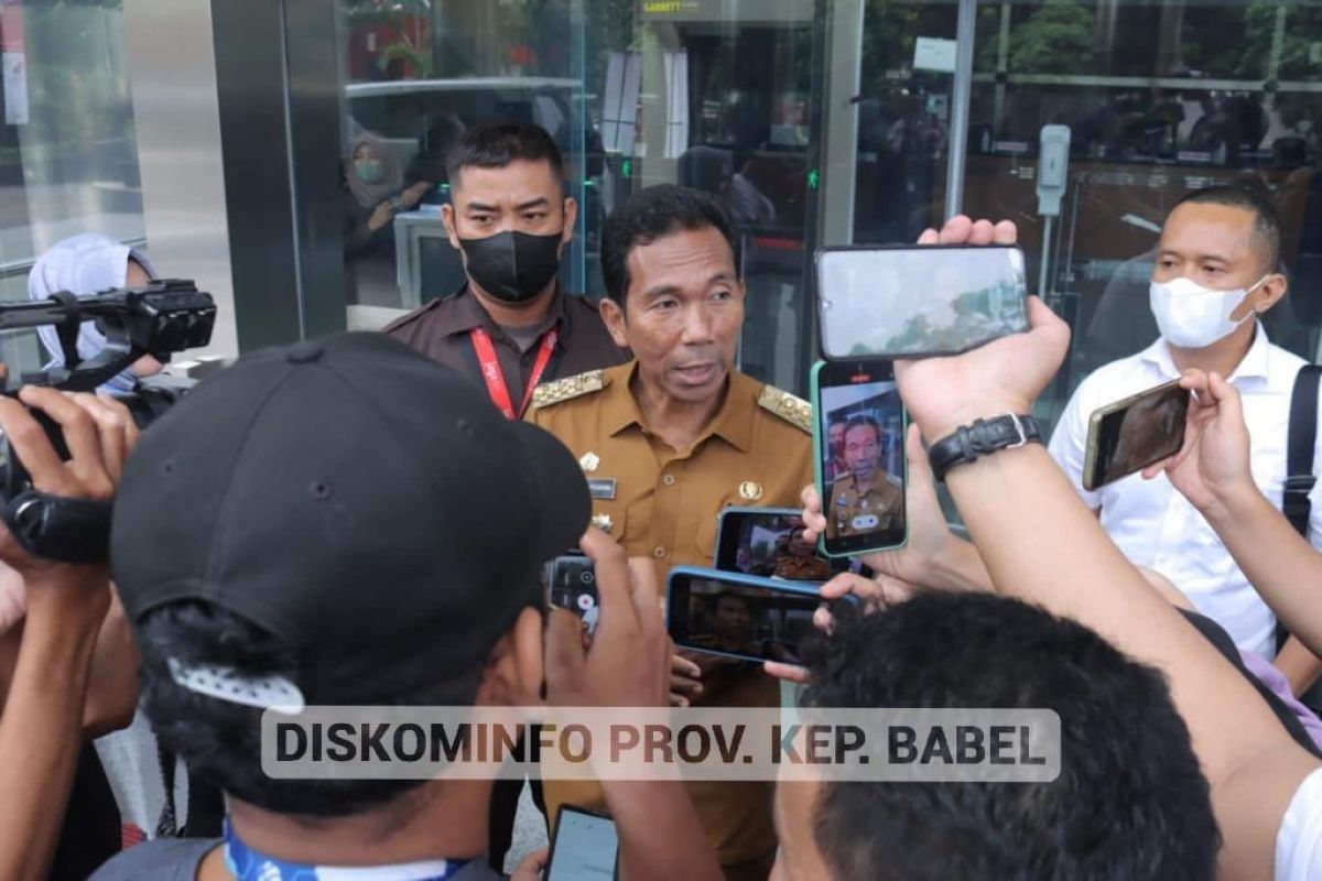 Pj Gubernur Suganda datangi KPK, ajak semua pihak awasi tata kelola Pemerintahan di Babel