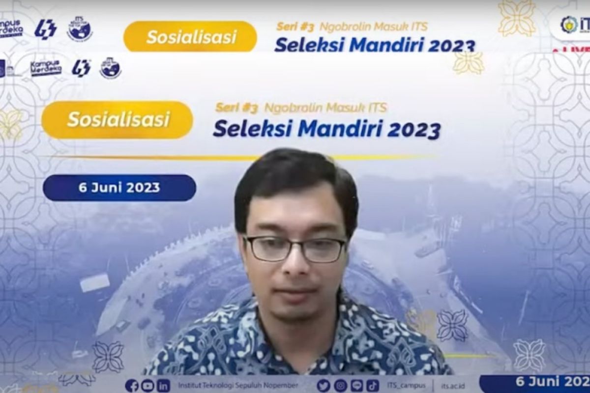 ITS buka tiga jalur seleksi Mandiri penerimaan mahasiswa baru