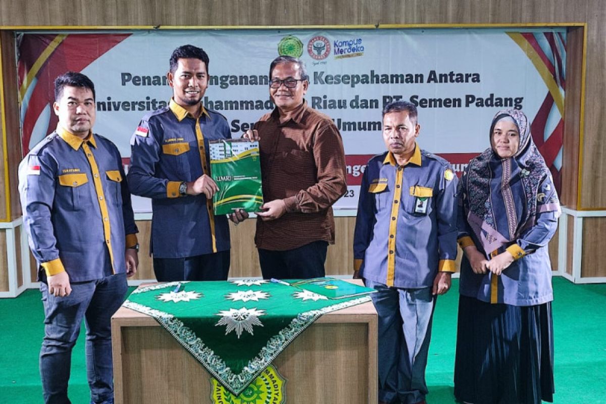 Dukung program MBKM, PT Semen Padang TMoU dengan Universitas Muhammadiyah Riau