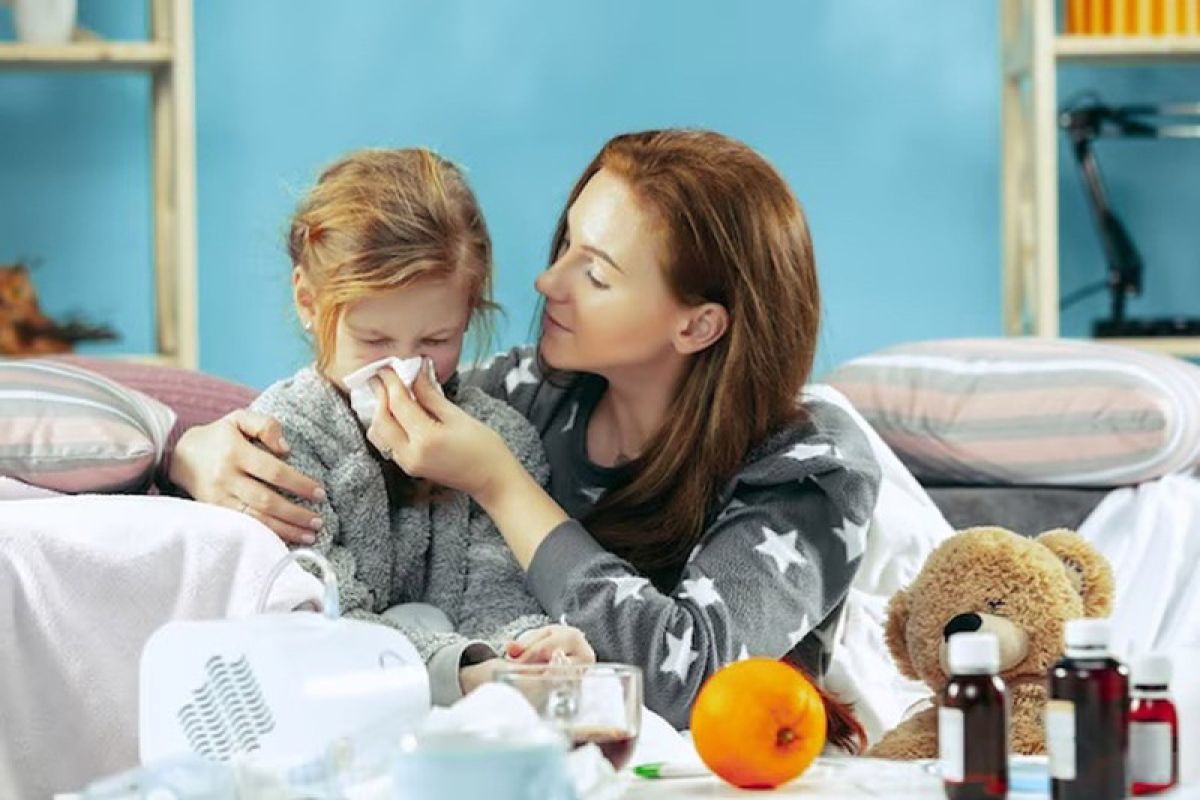 Anak lahir bulan Oktober berisiko lebih rendah terserang flu