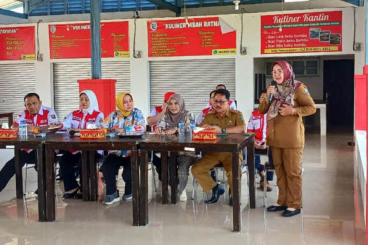 Ketua PMI Provinsi Lampung tinjau persiaan jumbara PMI ke-IX di Lampung Slatan