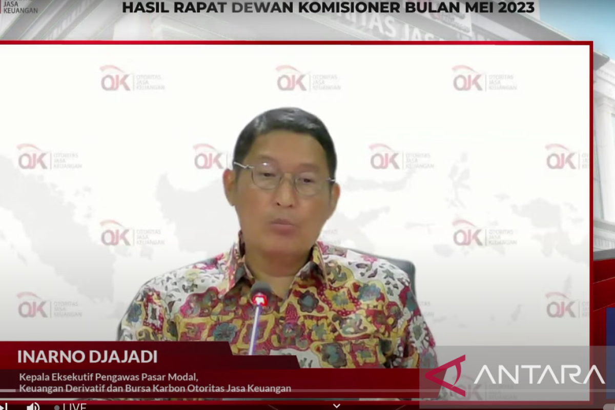 OJK: Pelemahan IHSG di Mei 2023 ditopang sektor energi dan bahan baku