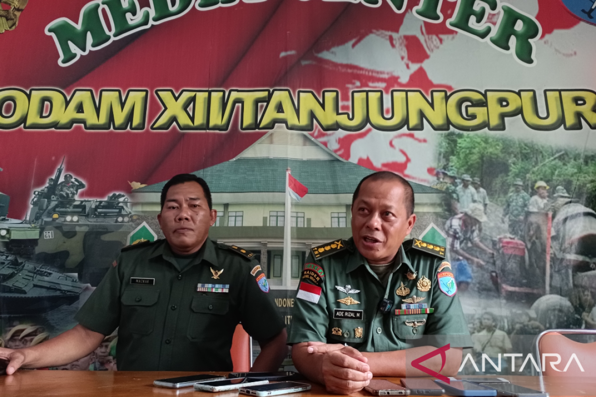 Kodam XII/Tpr sidik keterlibatan oknum TNI  atas kasus kerangka di Sambas