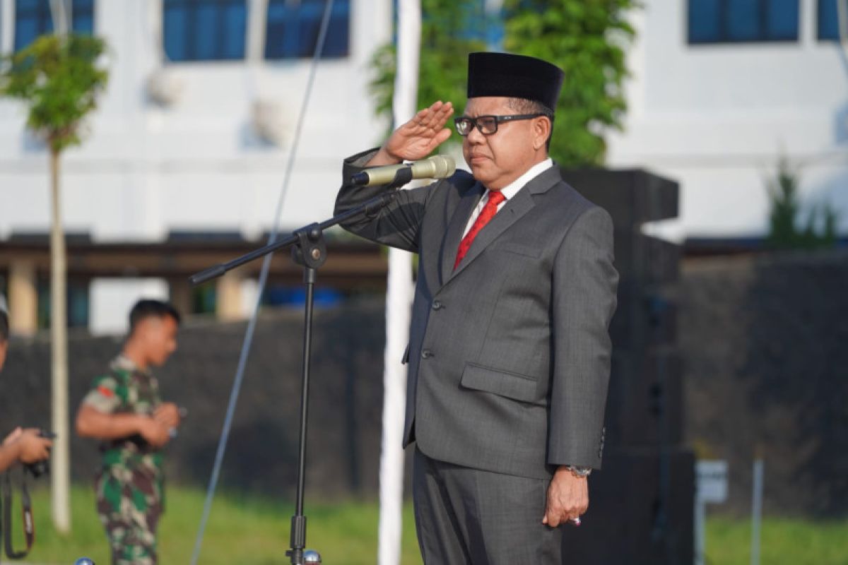 Pj Bupati Mesuji jadi Irup Hari Lahir Pancasila