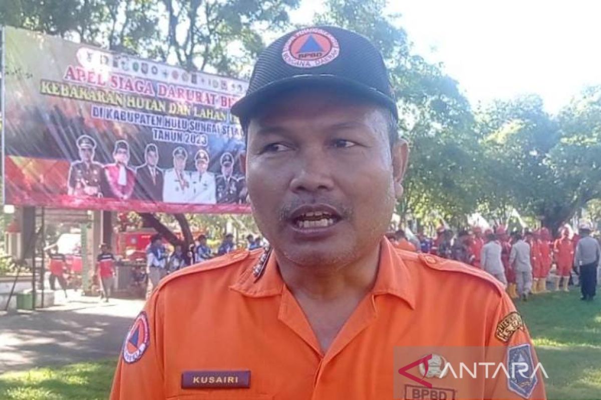 BPBD HSS optimalkan peran satgas desa tangani karhutla di wilayah terdekat