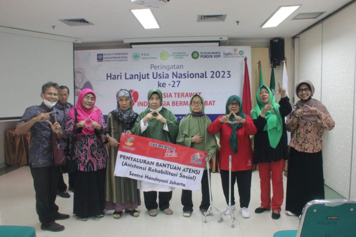 Kemensos dan Muhammadiyah dukung lansia produktif di peringatan HLUN
