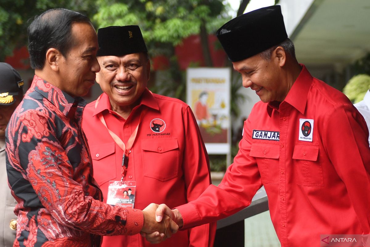 Jokowi ke Ganjar Pranowo: Memang nyali nomor satu