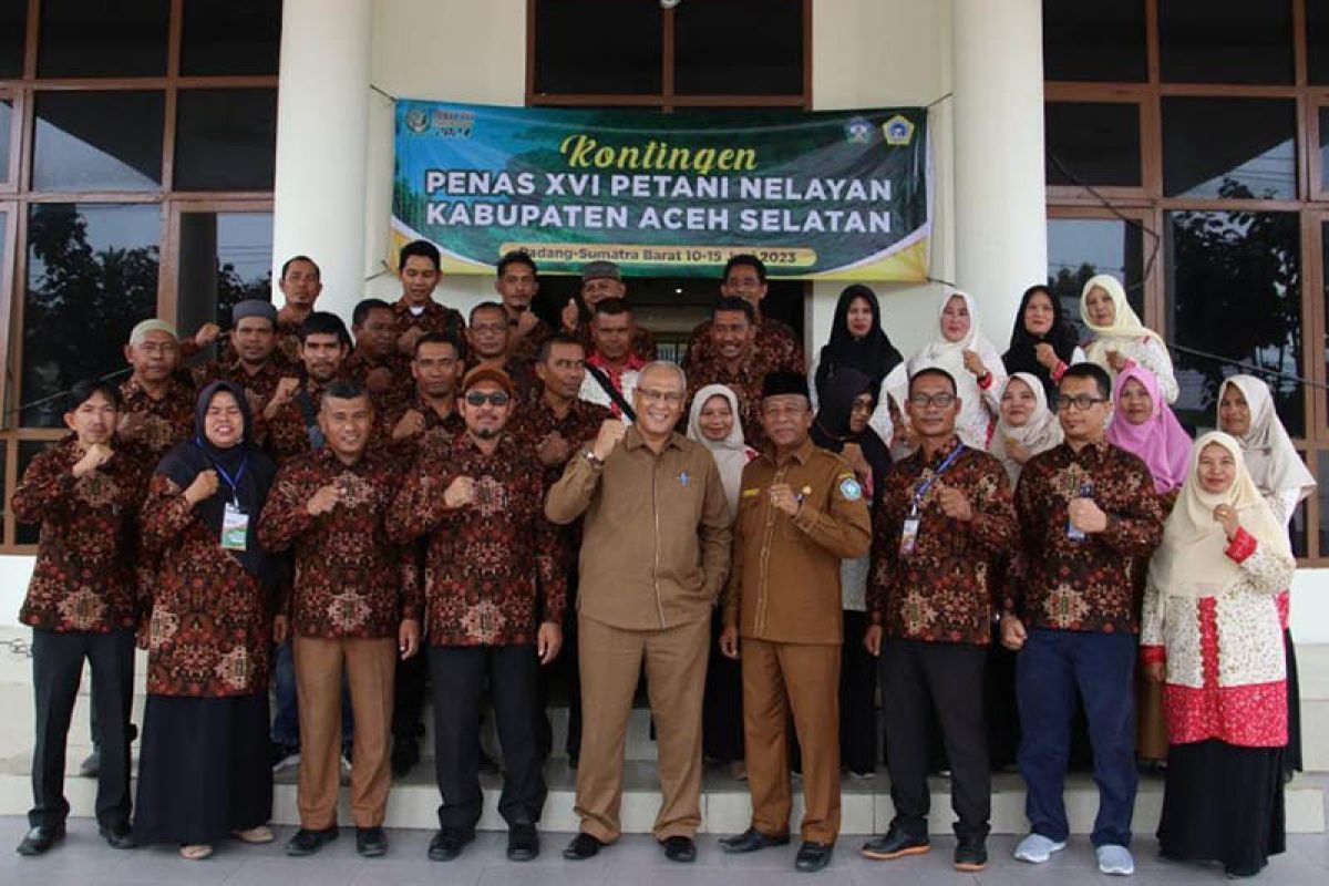 Pemkab Aceh Selatan kirim kontingen ke Penas Petani Nelayan