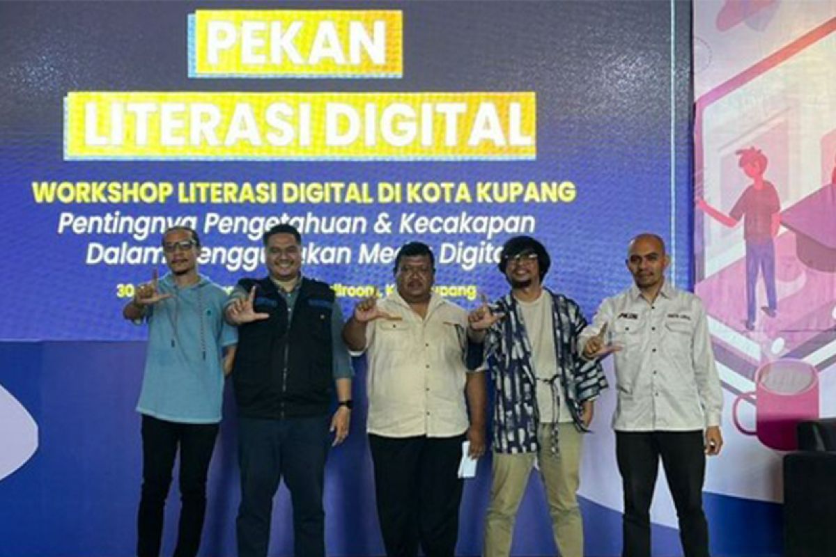 Tumbuhkan literasi digital, Kemenkominfo Gelar Pekan Literasi Digital untuk Ratusan Warga Kupang