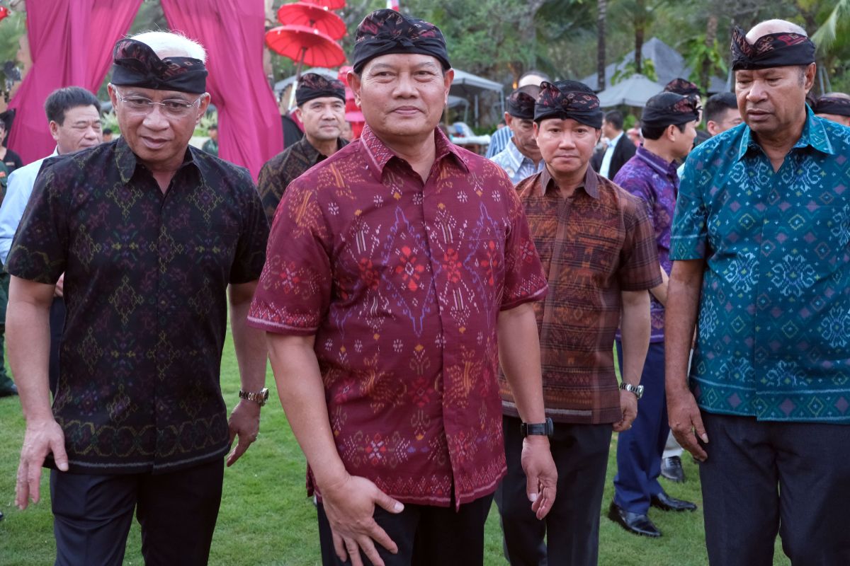 Panglima TNI jamu petinggi militer negara ASEAN sebelum ACDFM di Bali