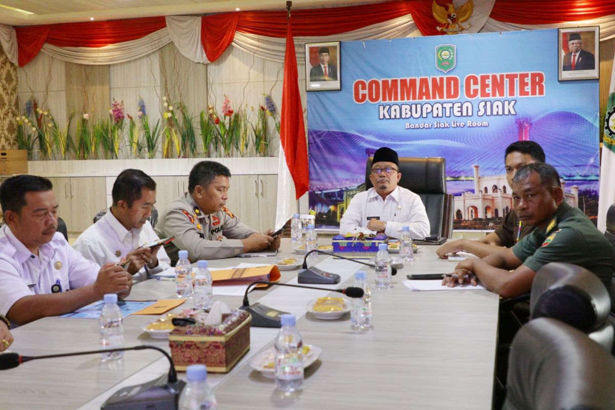 Sekda Siak ikuti Rakor Penanggulangan Karhutla Riau