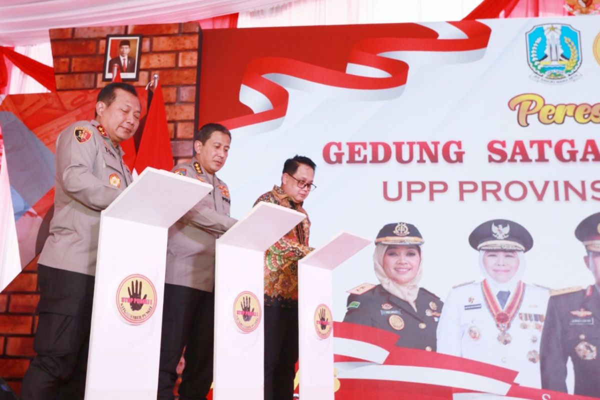 Irwasum Polri resmikan gedung Satgas Saber Pungli Jawa Timur