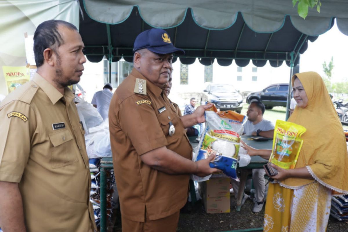 Pemkab Aceh Besar gelar pasar murah di 20 kecamatan tekan inflasi