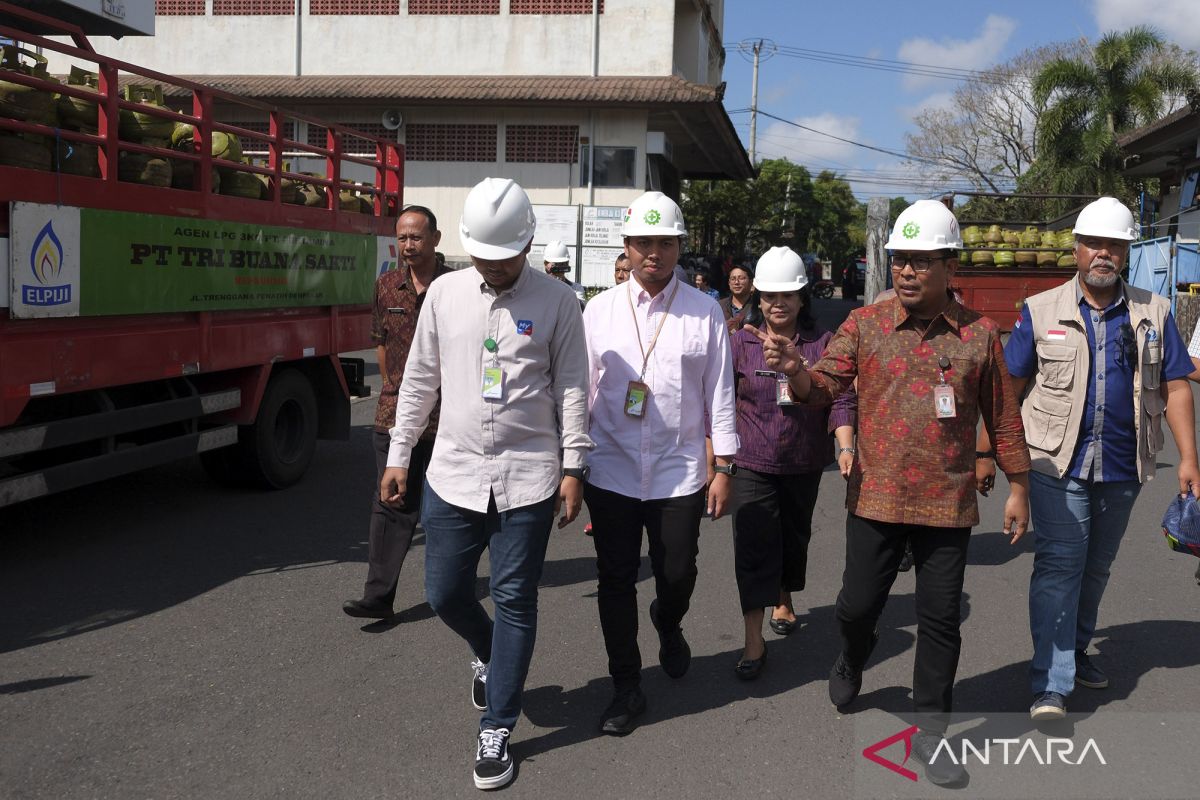 Pemkot Denpasar sidak SPPBE atasi kelangkaan elpiji tiga kilogram