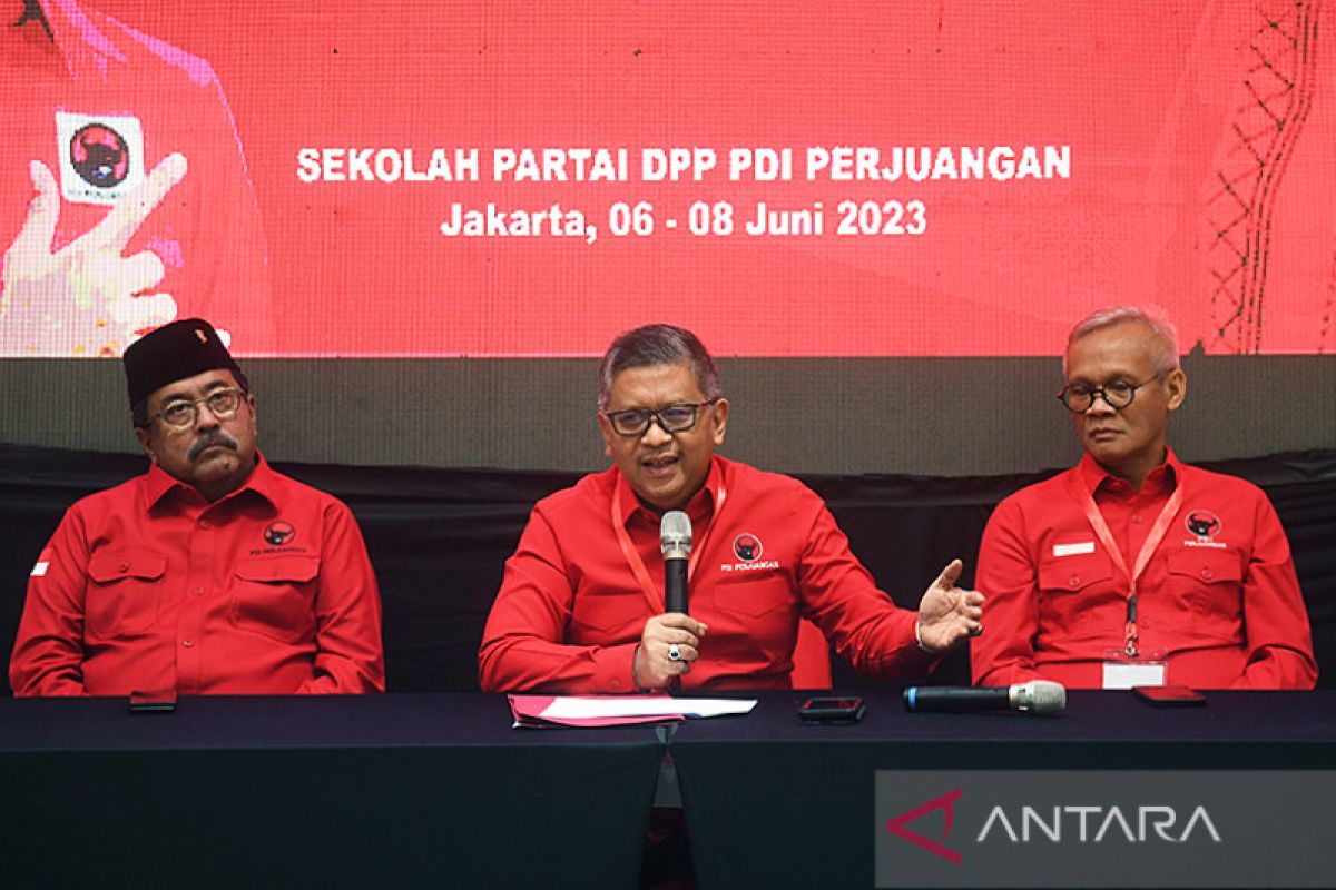 Hasto sebut agenda Rakernas III hari ini akan fokus pemenangan pemilu