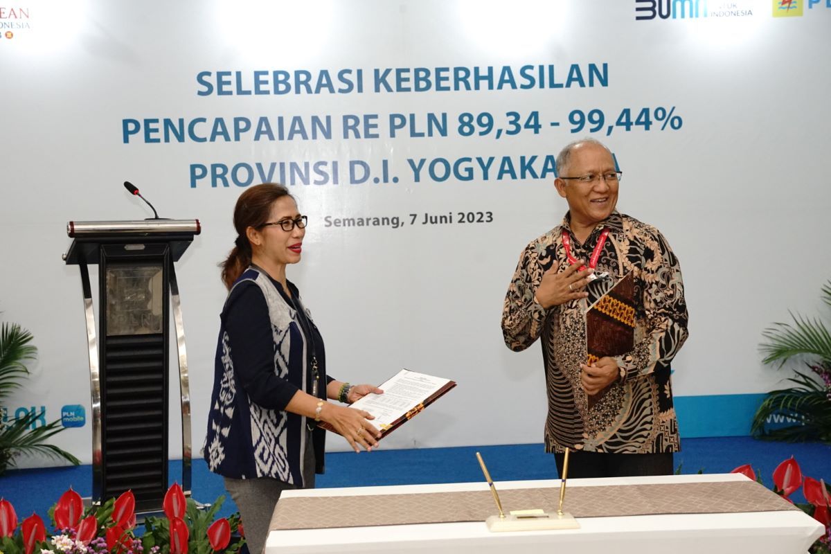 PT PLN berhasil capai rasio elektrifikasi 99,44 persen di DI Yogyakarta