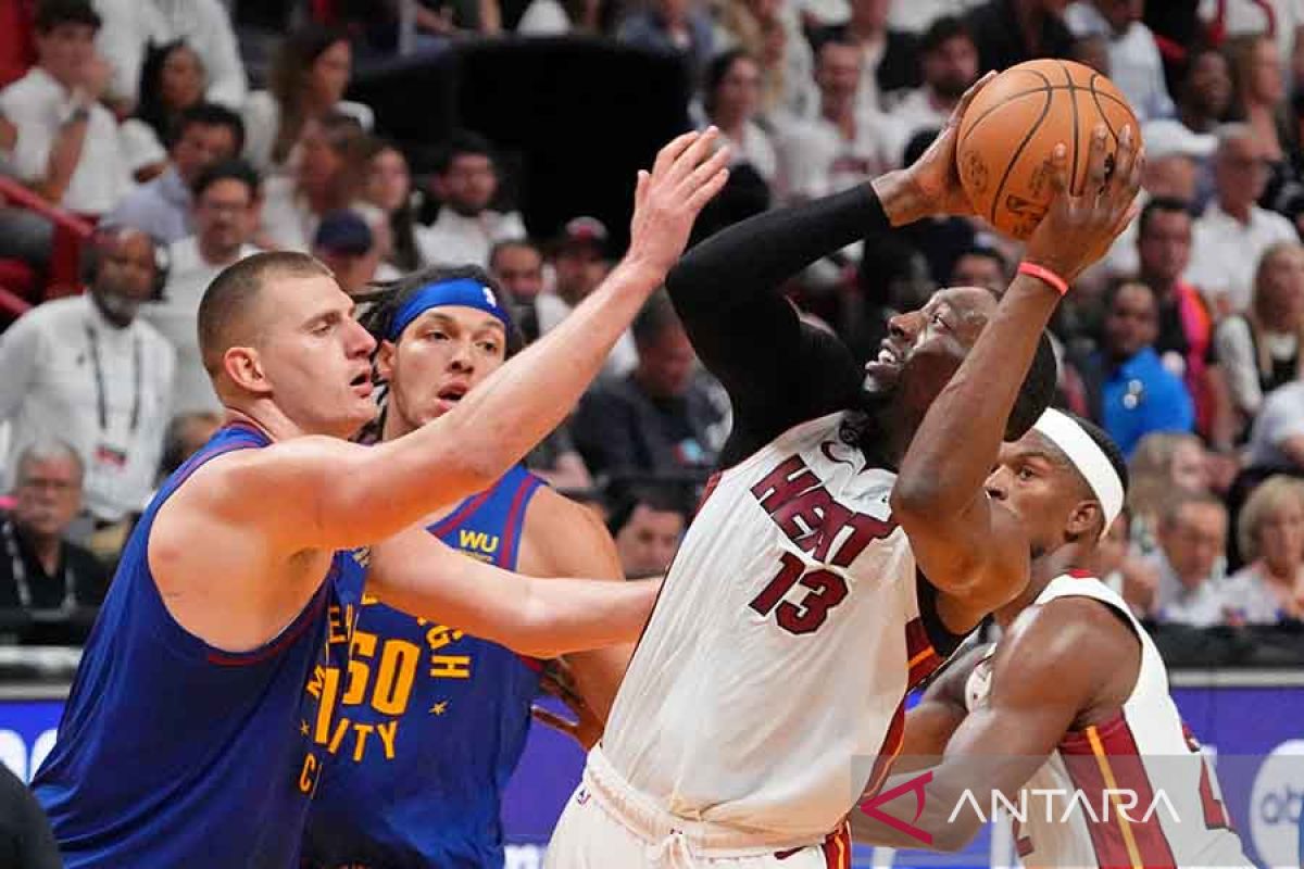 Nuggets perbesar keunggulan atas Heat 3-1 di NBA Finals