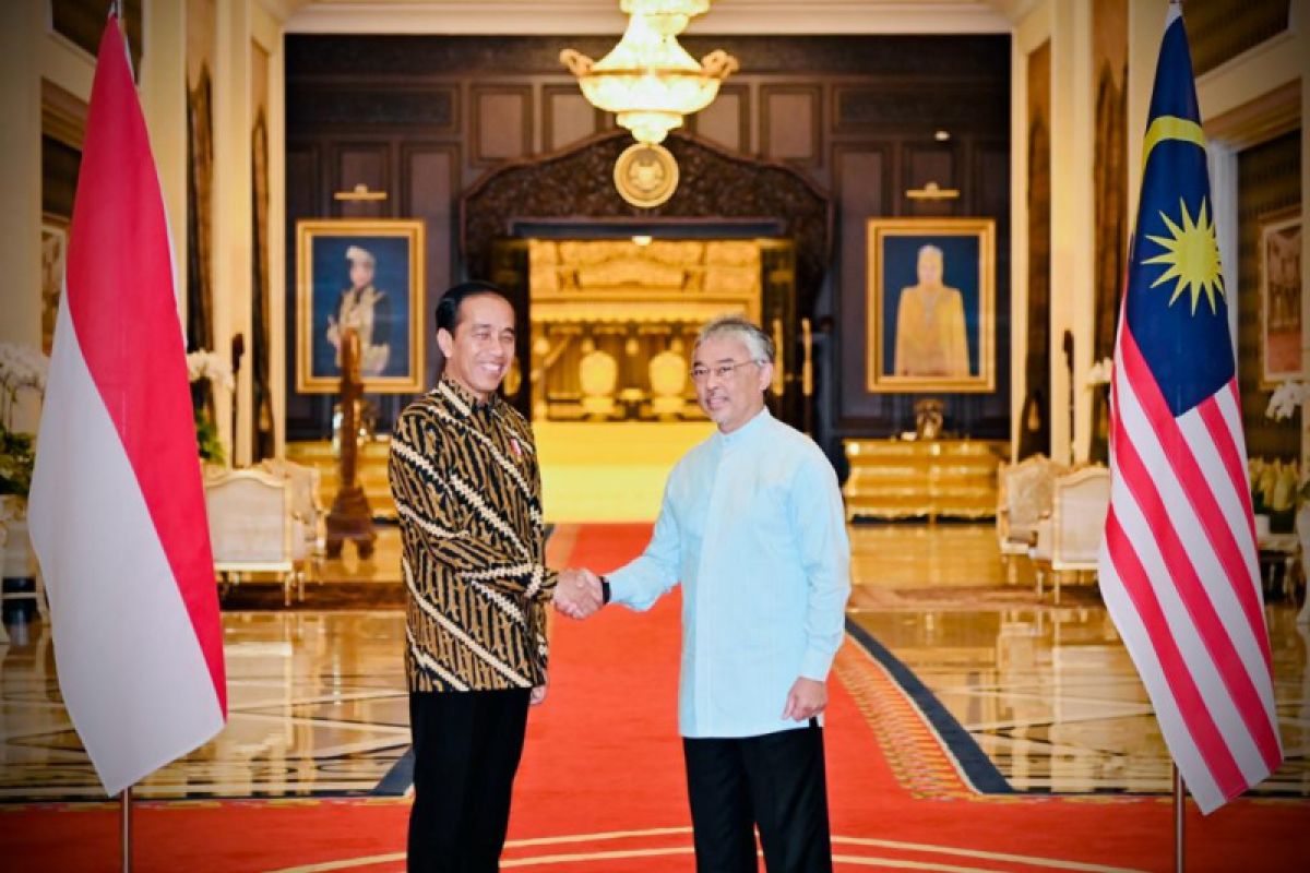 Meeting with Malaysian King concludes Jokowi's Malaysia visit