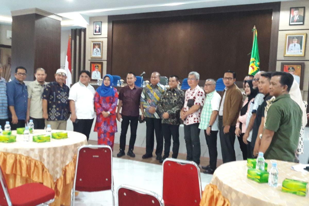 Aspem Pemkab Langkat terima kunjungan anggota DPRD Sumut
