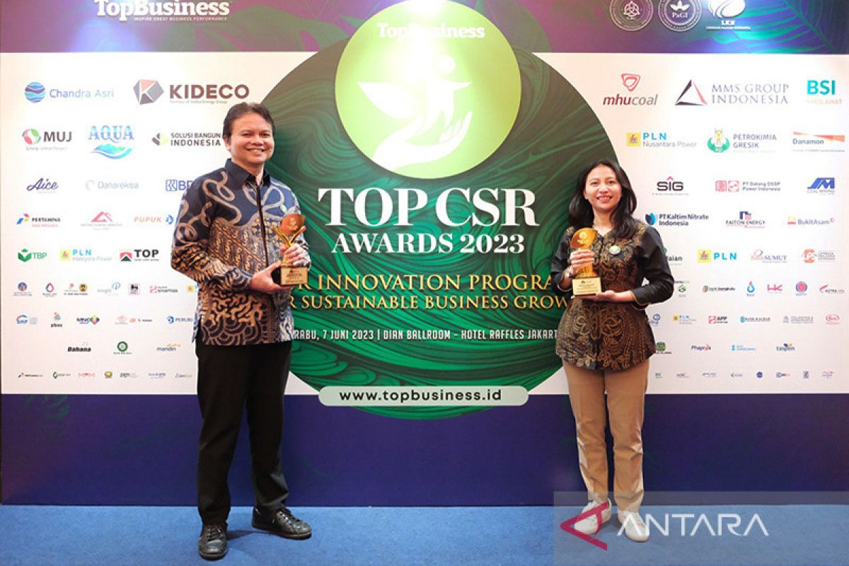 Peruri raih penghargaan di TOP CSR Award 2023